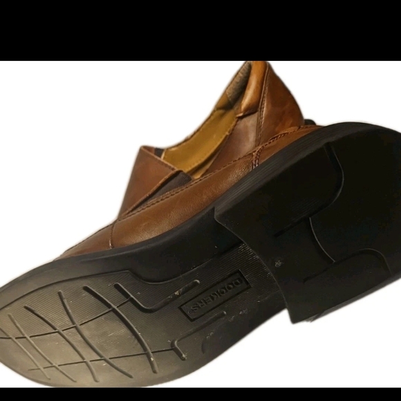 Docker Loafer Shoe Brn Leather Men 10. 5 Normcore Cottagecore Boho Y2k(4D)